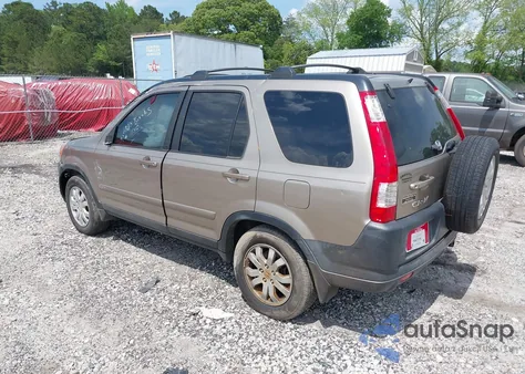 2006 Honda Cr-V Se from USA, damaged, VIN SHSRD78966U406441